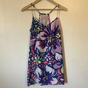Lilly Pulitzer Sleeveless Floral Print Shift Dress